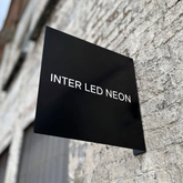 The Fitzrovia' - Projecting Metal Blade Sign